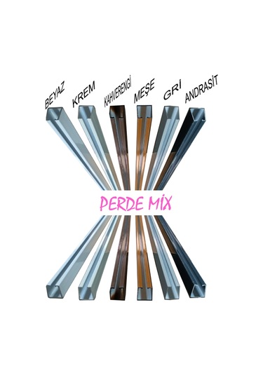 Perdemix Ahşap Rustik Rayı