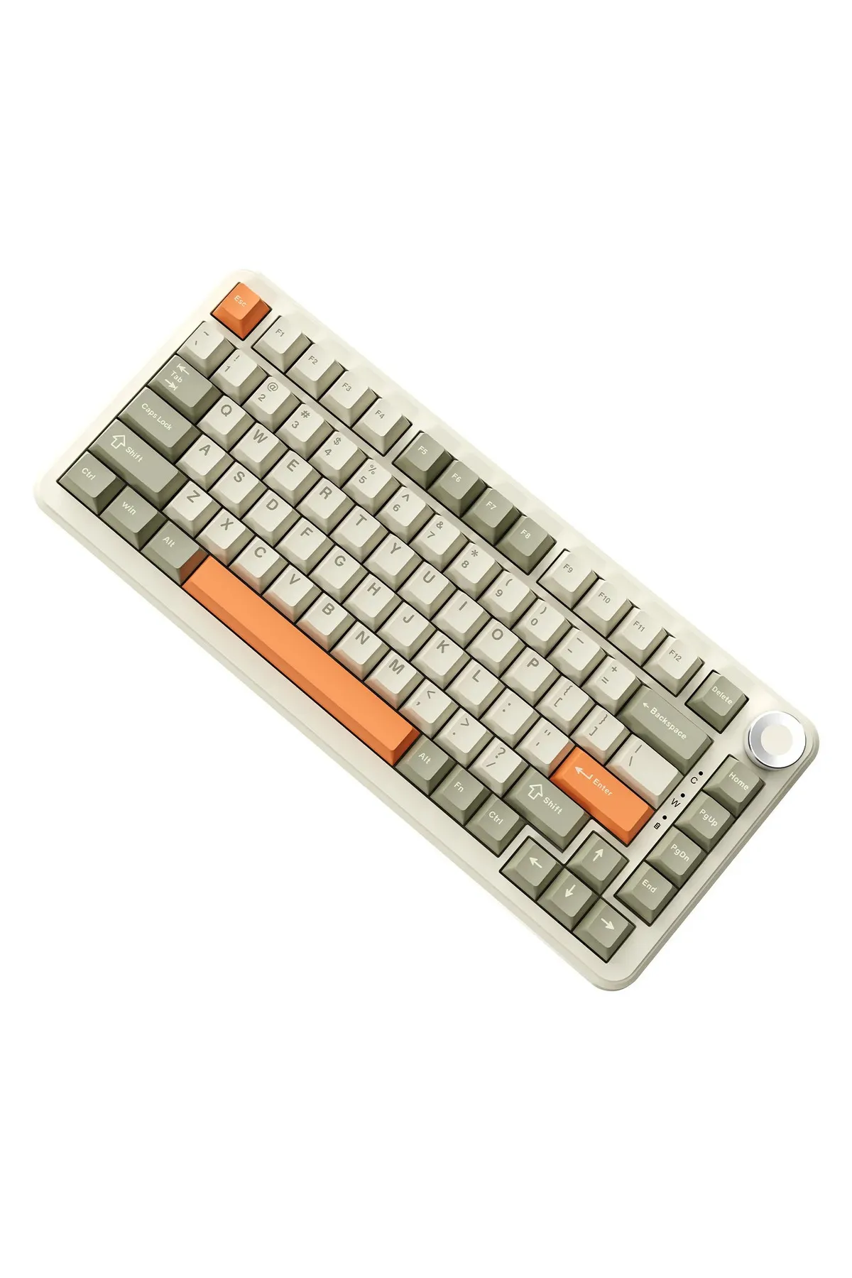 Ak820 Max Plus-hot-swap-dinamik Rgb Mekanik Oyun Klavyesi 8000mah Batarya Flying Fish Switch-retro