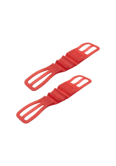 Suntek 2 Adet Silikon Bisiklet Telefonu Montaj Sürme Kırmızı