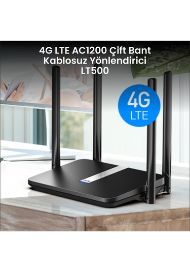 Cudy LT500 2.4 GHz 300 Mbps 5 GHz 867 Mbps 4 Port Router