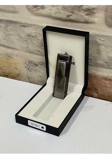 Promise Marka Füme Renk Gazlı İnce Kişiye Özel Çakmak