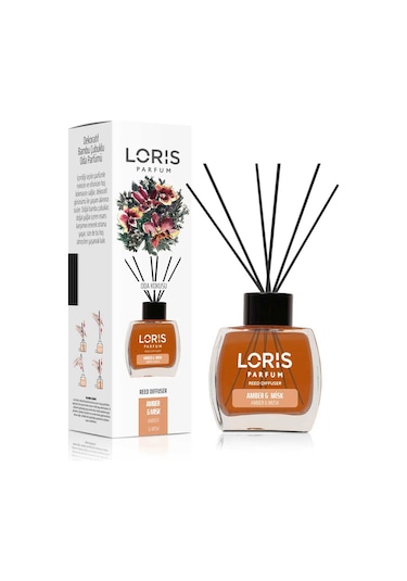 Loris Bambu Çubuklu Oda Kokusu Amber Misk 120 ML