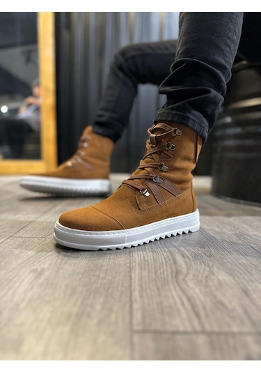 Knack Erkek Spor Bot B12 Taba Süet 001