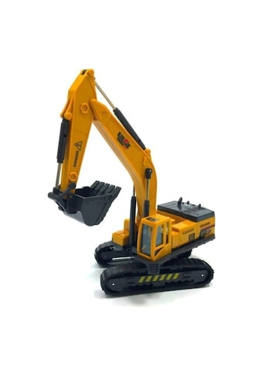 Vinç Ekskavatör Kepçe Metal Oyuncak Iş Makinası Sürtmeli Araçlar