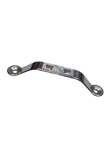Dekoratif Zamak Kulp Dıştan - 64mm, Nikel, 1 Adet