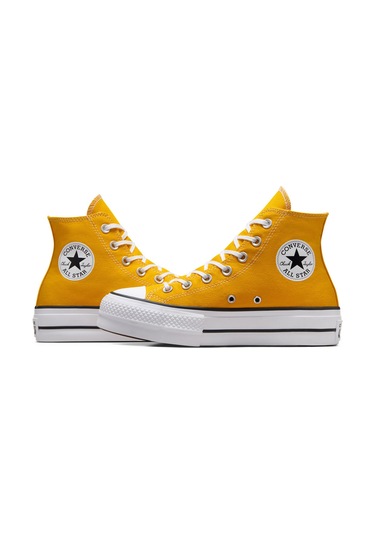 Converse Chuck Taylor All Star Lıf Sarı Kadın High Sneaker 000000000101972037 Sarı