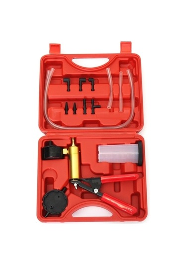 Vakumlu Test Tabancası & Fren Hidroliği Değişim Kiti 2'si 1 Arada