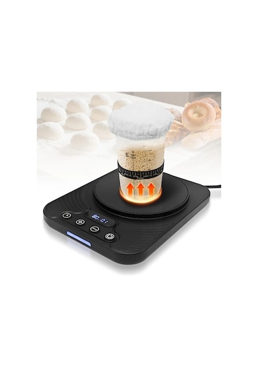Willowhaven Siyah Usb Kahve Isıtıcı & Ekmek Mayalama Cihazı Otomatik Aç/kapa 12 Saat Zamanlayıcı