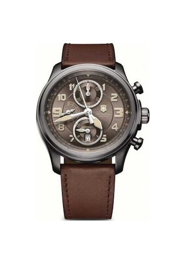 Victorinox Swiss Army 241520 Infantry Vintage Mechanical Chronogr Şeffaf