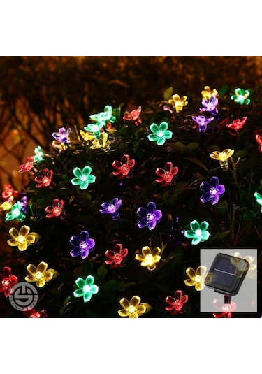 Rgb 30 Ledli Çiçekli Bahçe Aydınlatması