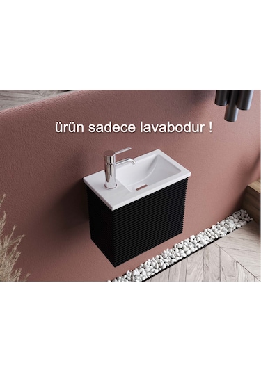 Turkuaz Seramik Mini Lavabo 24 x 42 CM