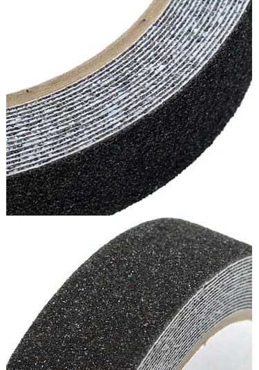 15 Mt Bondit Siyah Yapışkanlı Kaygan Zemin Basamak Merdiven Kaydı