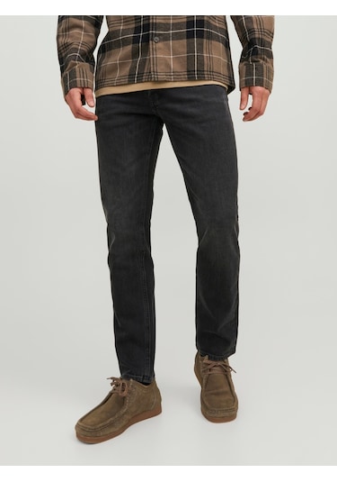Jack & Jones Mike Model Rahat Kesim Kot Pantolon 12237301 Siyah