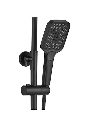 Fleko Piano C Plus Uzun Duş Sistemi Siyah