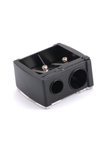 Kaş Dudak Kalemi Eyeliner Kalemi İçin Çift Delikli Ruj Kalemtıraş