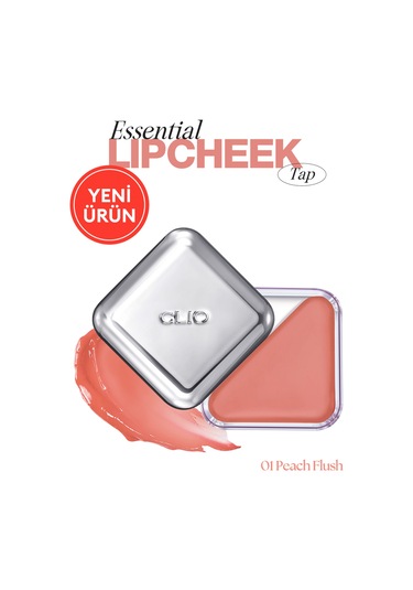 Clio Essential Lipcheek Tap 01 Peach Flush