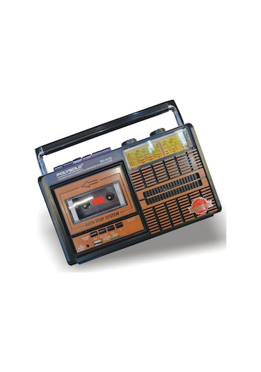 Nostaljik Polygold Radyo Kaset Mp3 Çalar Wıreless Usb Tfcart