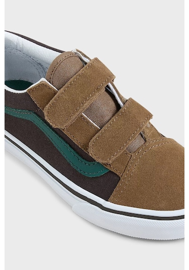Vans Unisex Çocuk Ayakkabı Vn000cyabf01 Haki-kahve Haki-kahve