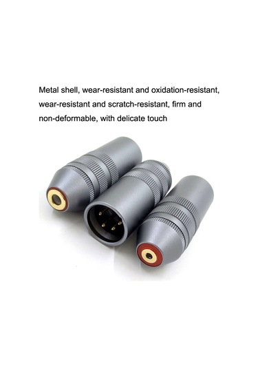 Sones 4 Çekirdekli Xlr - 3,5 Mm Amplifikatör Denge Dişi Kulaklık Adaptörü