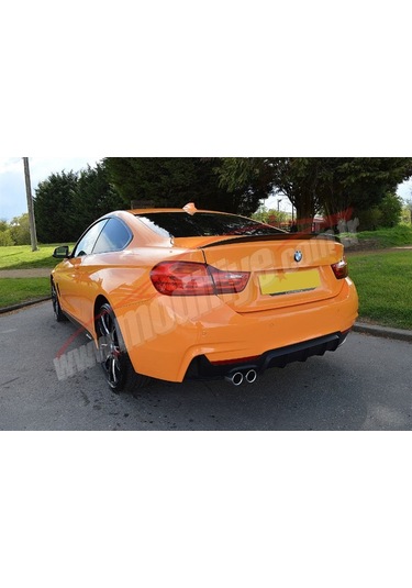 Bmw 4 Serisi Difüzör Bmw F32 Difüzör M Performance Mat Siyah