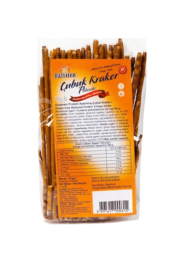 Balviten Glutensiz Çubuk Kraker 70 G