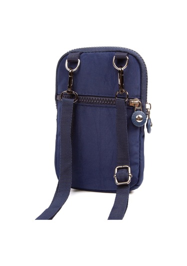 Newish Polo Suya Dayanıklı Krinkıl Kumaş Lacivert Kadın Çapraz Omuz Ve Bel Çantası - Kadın Lacivert