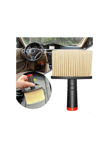 Araç Oto Araba Klima Havalandırma Detaylı Temizlik Fırçası Premium Yumuşak Tüylü Saplı