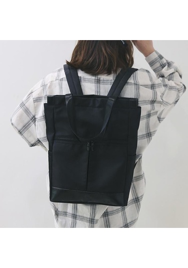 Suntek Sırt Çantası Laptop Su Geçirmez Koleji Okul Doktoru Siyah