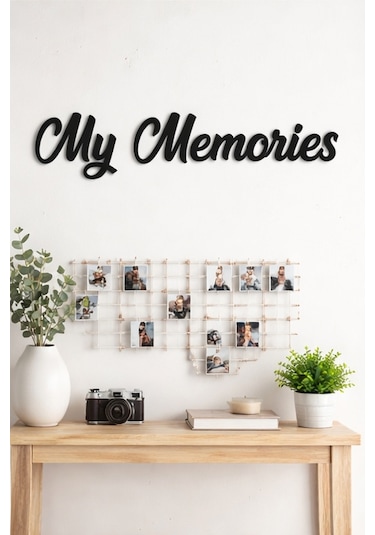My Memories Duvar Yazısı Karışık Renkli