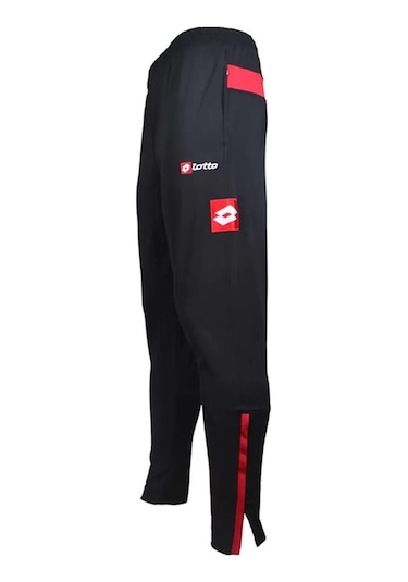 Lotto Erkek Eşofman Altı N3452 Pants Costa Pl Siyah - Kırmızı