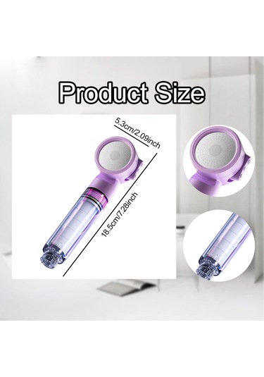 Suntek Duş Başlığı Ayarlanabilir Su Akış Modları