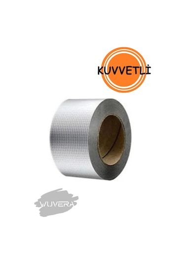 Wuvera Süper Güçlü Su Sızdırmaz Çamur Bant 48mm X 2m Tamir Çatlak Boru Bandı. Çatı Izolasyon Bandı - 48mm X 2m