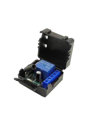 Dianziye 12v 433mhz Kablosuz Kumanda Anahtarı - Anlık, Kendi Kilitleme, Birbirine Kilitleme Ve Gecikme Modlu Röle Kontrol Cihazı