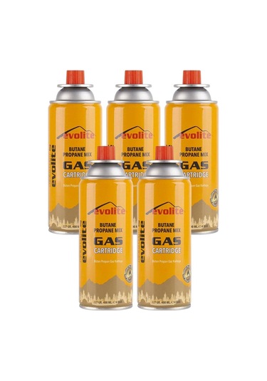 Evolite 227 Gr. Gaz Ocak Kartuşu 5 Adet Evo-009-a2