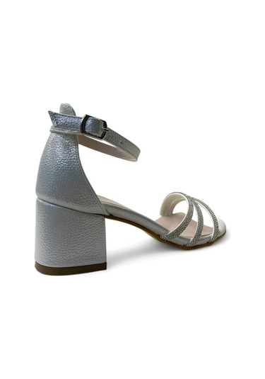 903 Genç Çocuk & Kadın Topuklu Abiye Ayakkabı Sedef