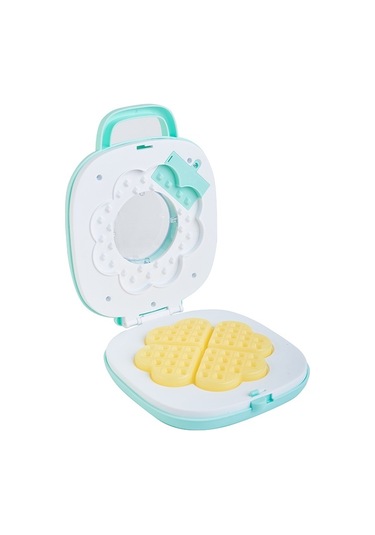 Pilli Işıklı Sesli Oyuncak Waffle Makinesi