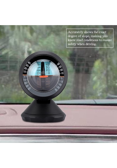 Yifomall Araç Eğim Ölçerü: Yüksek Hassasiyetli 360 Döner, Otomatik Eğim Ve Egim Ölçümü, Araçlar İçin Kolay Kurulumlu Seviye Göstergesi