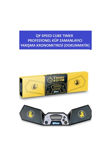 Qy Zeka Küpü Zamanlayıcı - Speed Cube Timer - Sabır Küpü Kronometresi - Wca Uyumlu