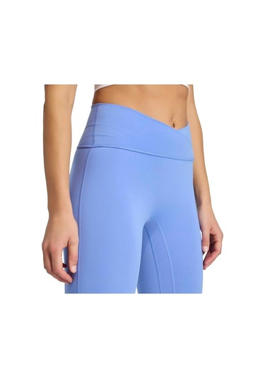 Adidas W 3ss X-over L Kadın Mavi Tayt Hz0871