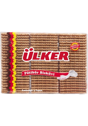 Ülker Sade Petibör Bisküvi 450gr x 10 Adet