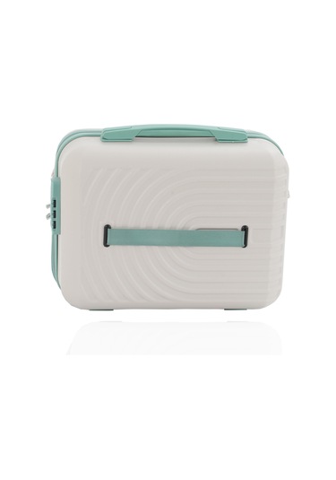 Mçs Polipropilen 2li Valiz Seti Kabin & Makyaj V374 S21yy1000134-set 10730 Kemik/suyeşili Kemik - Su Yeşili