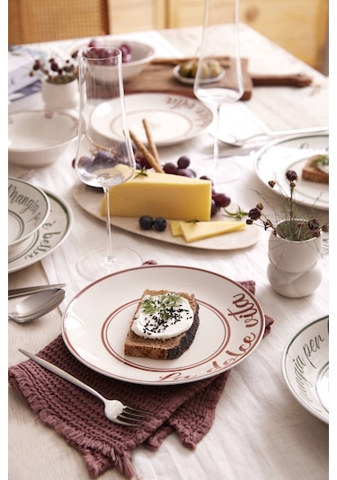 Kütahya Porselen La Dolce Vita 24 Parça 6 Kişilik Yemek Takımı 513300