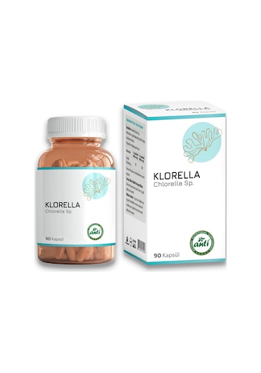 Anti Klorella-Chlorella (Yüksek Mavi Yeşil Alg Yosun) 90 Kapsül