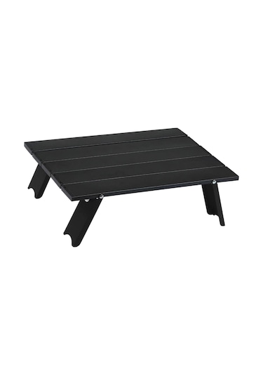Suntek Katlanabilir Kamp Masası Balıkçılık Sırt B Siyah