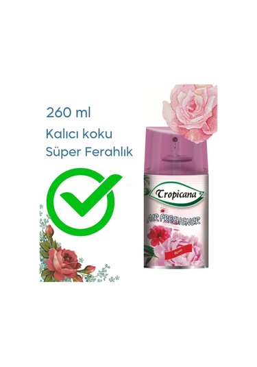 Tropicana Gül Oda Kokusu 260 ML