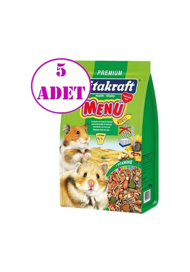 Vitakraft Menü Vital Hamster Yemi 1 Kg 5 AD
