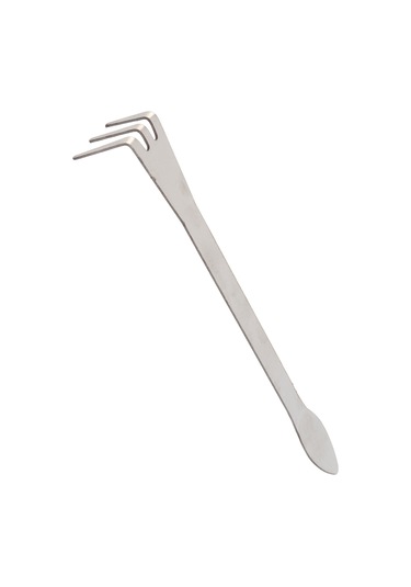 Ximistore9 Stainless Çelik Bonsai Tırmık - Toprak Gevşetici, Yabani Ot Temizleyici, Kolay Tutuş Ergonomik Tasarım