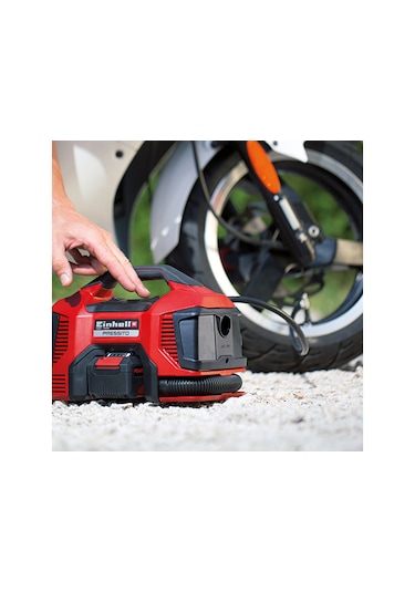 Einhell PRESSITO Hibrit, Akülü-Elektrikli Kompresör (Akü ve şarj cihazı dahil değildir) - 4020460