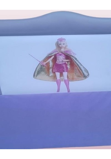 Başlık Dk Tek Kişilik 90'lık Barbie Model Suni Deri Açık Mor Kumaş El Yapım