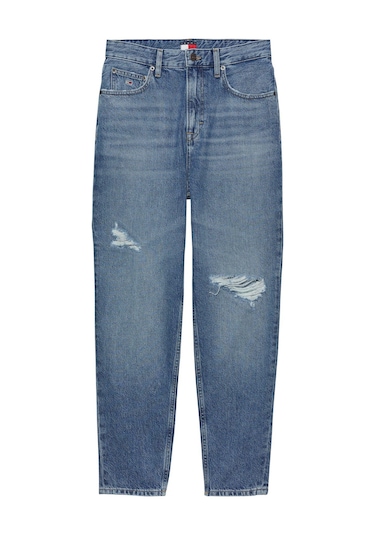 Tommy Hilfiger Kadın Mom Jean Uh Tpr Bı6032-7649 Mavi
